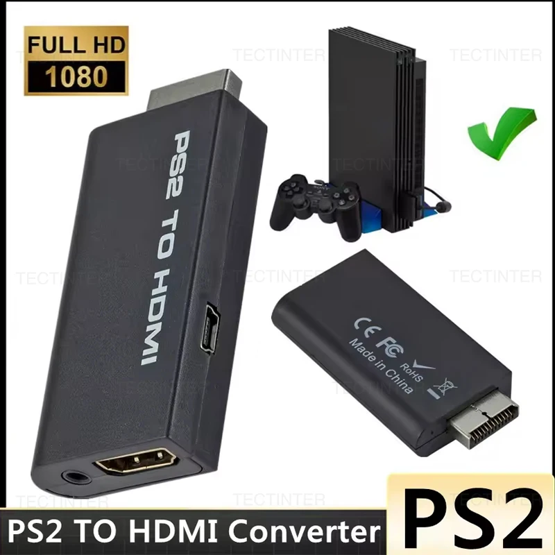 Sony PS2 HDMI Adapter Full HD