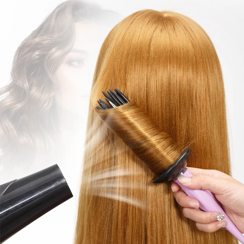 Curly Hair Brush Curling Roll Comb Voluminous Curls Hair styling tool Hair curling tools
