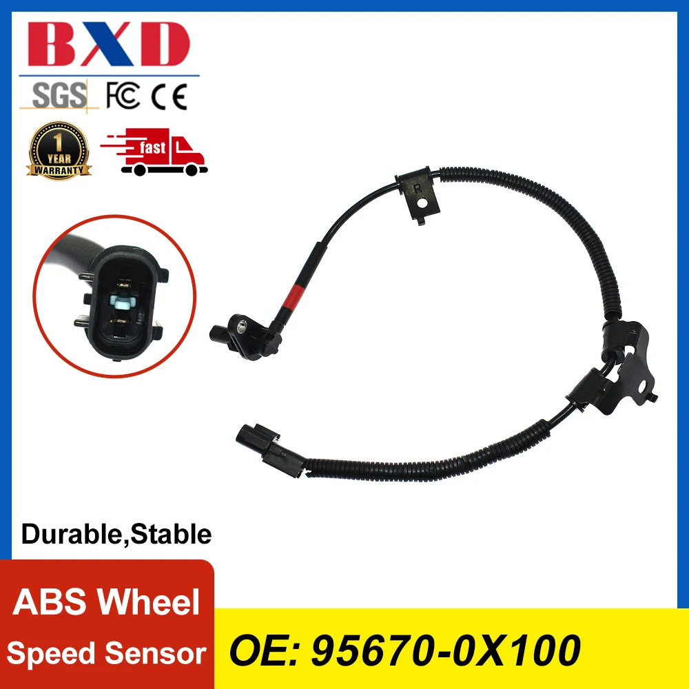 

Датчик скорости колеса ABS 95670-0X100 956700X100, передний правый для Hyundai i10 2007-2013 1248cc 57KW 1120cc 55KW 1086cc 48KW