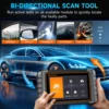 FOXWELL NT809 OBD2 All System Car Diagnostic Tools Bidirectional Control Test Scanner 30+ Services OBD2 Automotive Scanner 4