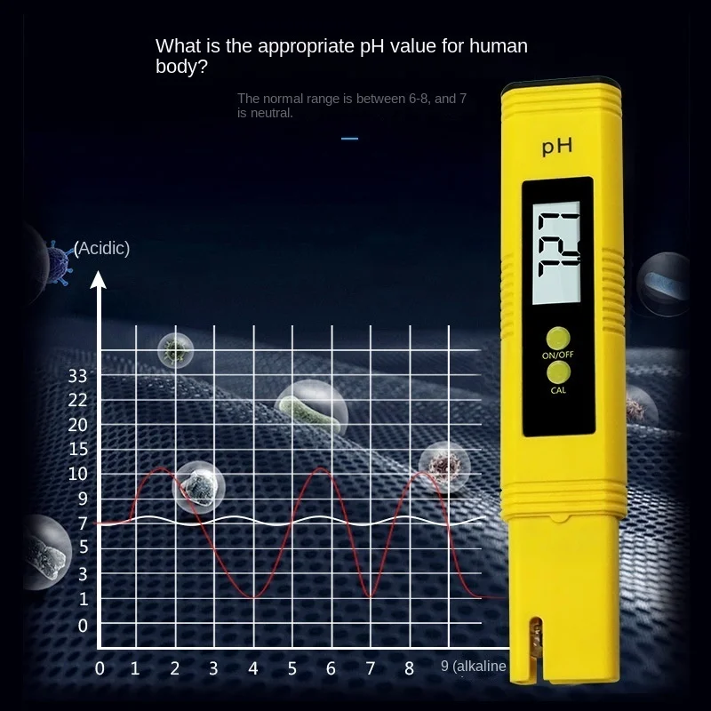 Portable Digital PH Pen Type Acidity Measuring Meter High Precision 0.01 PH Tester Pool Aquarium Water Quality Test Tool 2