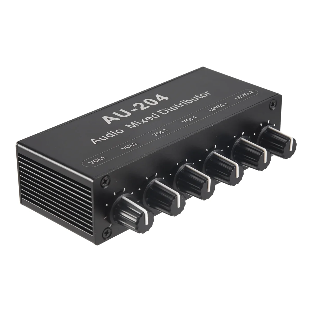 Stereo Mixer Audio (2 Input 4 Output) Push Four Headphones_OFSS