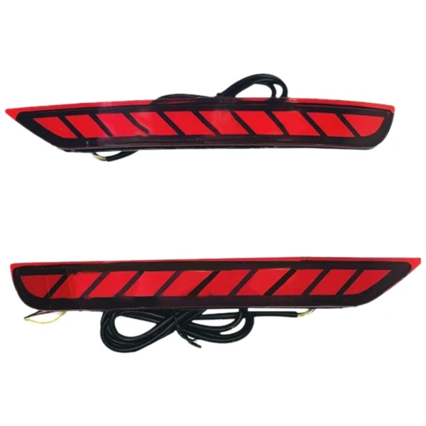

LED Reflector Rear Bumper Tail Light for Subaru Forester 2008-2018 Driving Stop Brake Lamp with Dynamic Turn