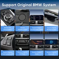 Ainavi Autoradio sans fil CarPlay Android Auto pour BMW Séries 1 2 3 4 F20 F21 F22 F30 F31 F33 F34 F36 NBT Lecteur Multimédia Automobile Intelligent 6