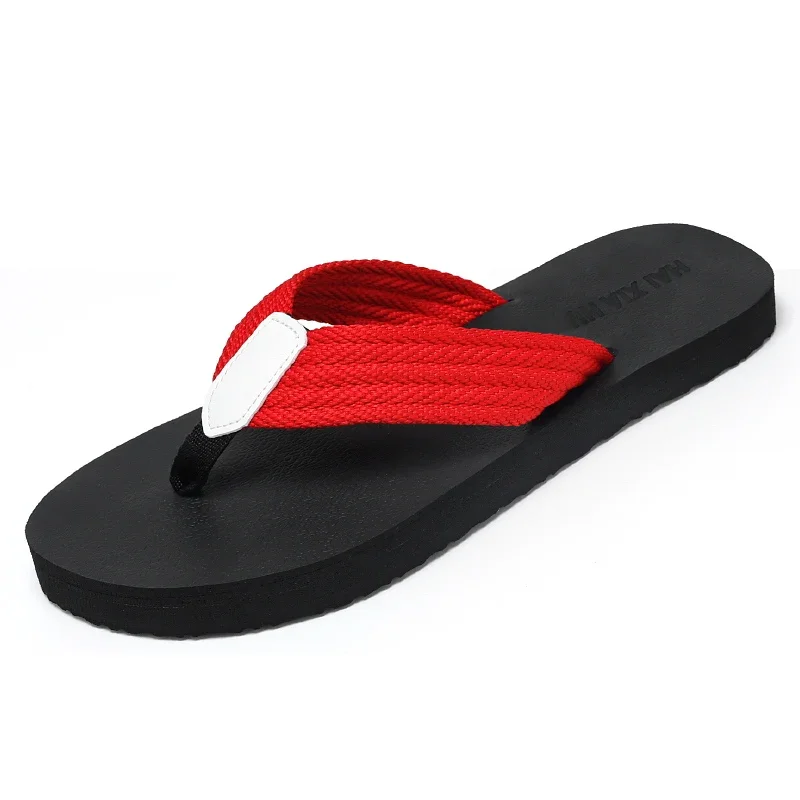 

Men's Flip Flops Summer 2024 Style Casual Flat Slippers Non-slip Sandals Lightweight Walking Beach Shoes Sandales Ete Homme