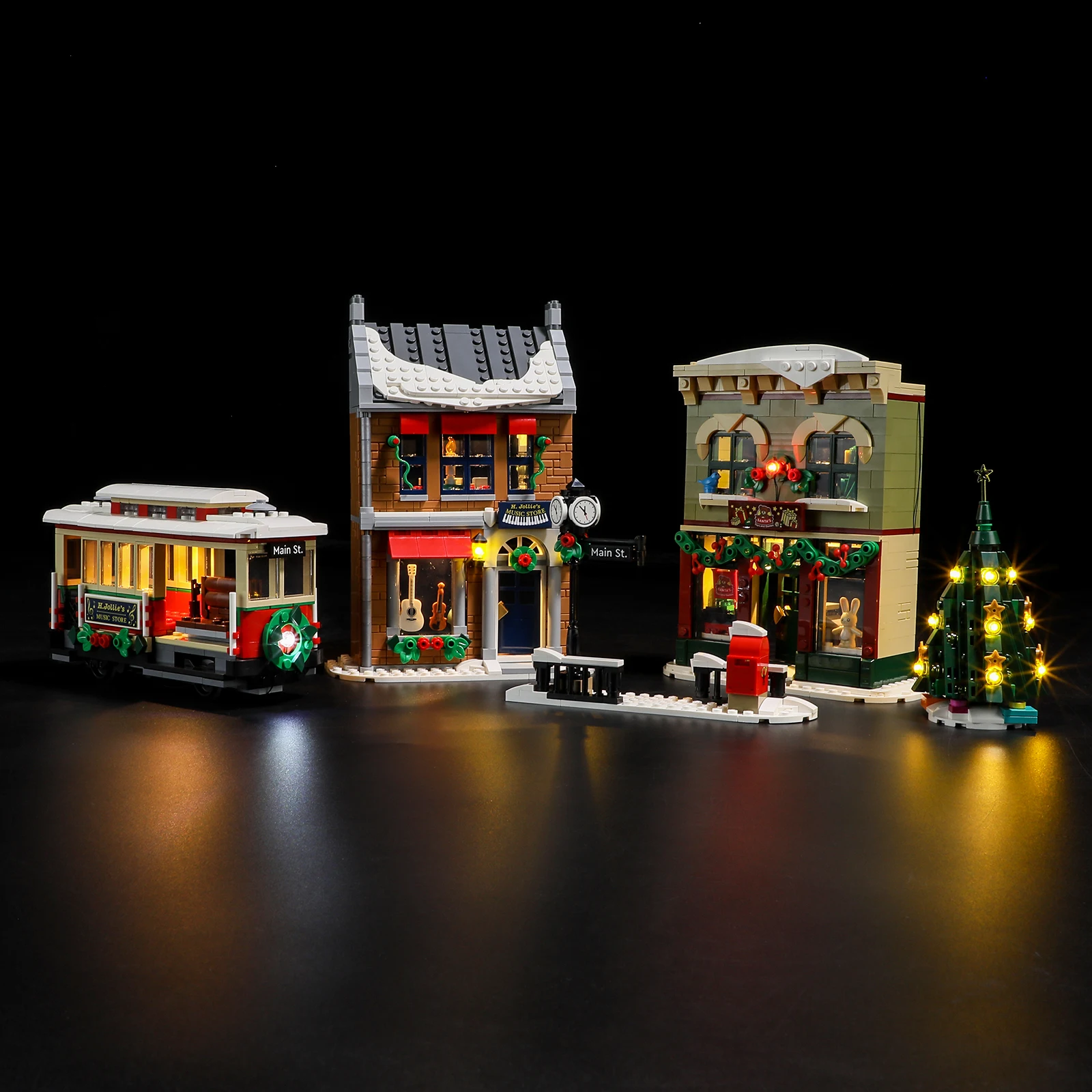 

LED Light Kit for 10308 Holiday Main Street Building Blocks Set (NOT Include the Model) Bricks Toys for Children