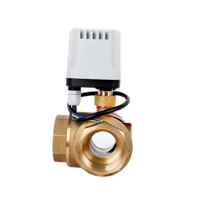 3 Way Waterproof Motorized Ball Valve ball valve 1/2