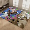 regular show Floor Mat Rectangle Anti-slip Home Soft Badmat Front Door Indoor Outdoor Mat Hotel Decor Mat 3