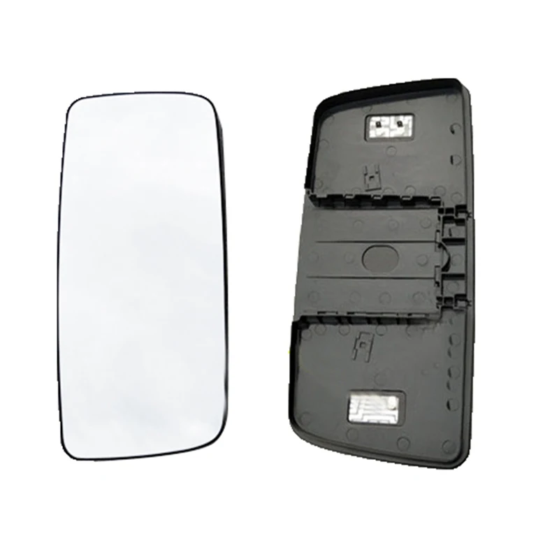 Left Side Heated Mirror Glass For 2005-2018 Volvo VNL - Driver Side, Power Fold, Direct Replacement