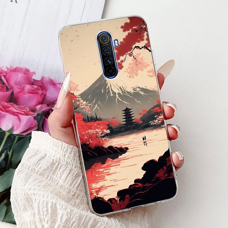 Fashion Flower Soft Silicone TPU Bumper Case - Enhanced Protection Cover