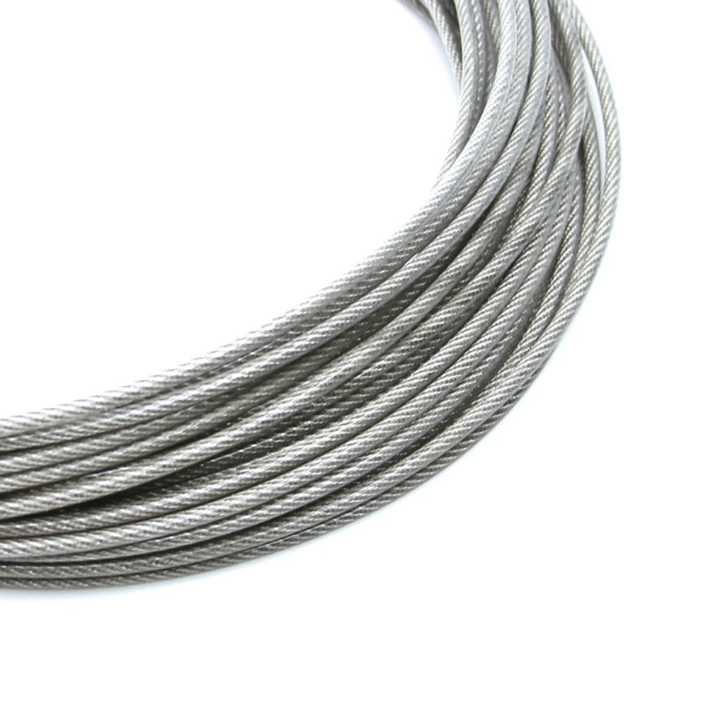 100metres 1.0mm PVC Covered 304 Stainless Steel Wire Rope 