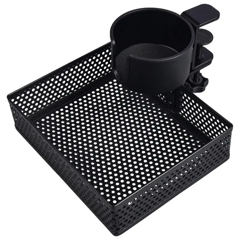 

Desk Drawer Organizer 2 In 1 Under Desk Organizer With Cup Holder 360 Rotation Desk Organizer Pencil Drawer Under Desk Organizer