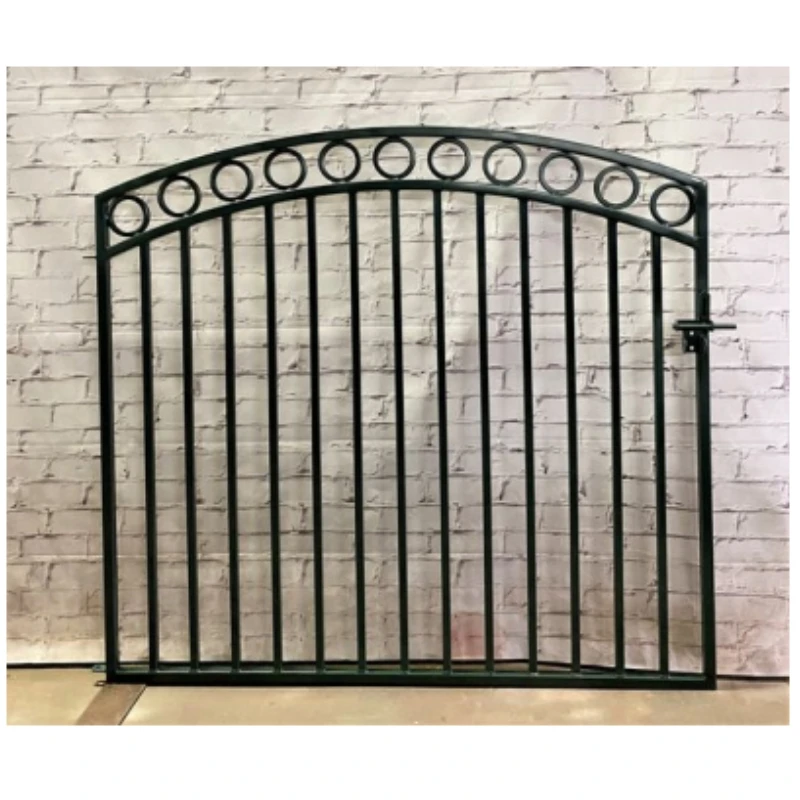 

Hot Selling Factory Wholesale Latest Main Gate Designs Wrought Iron Gate Metal Gates Wrought Iron