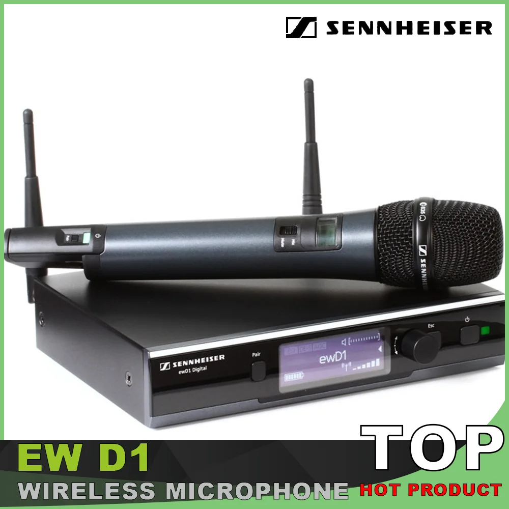 Ew D1 Con E835 E835S Uhf True Diversity Sistema Microfono Wireless Professionale Digitale Confezione Semplice Per Prestazioni Sul Palco