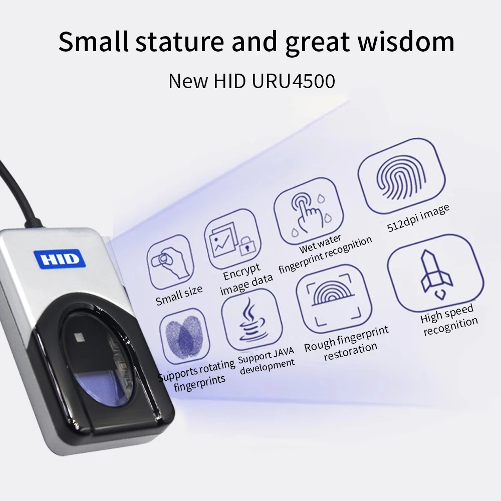 Lecteur D'empreintes DigitalPersona U.are.U 4000B – USB – URU4000B