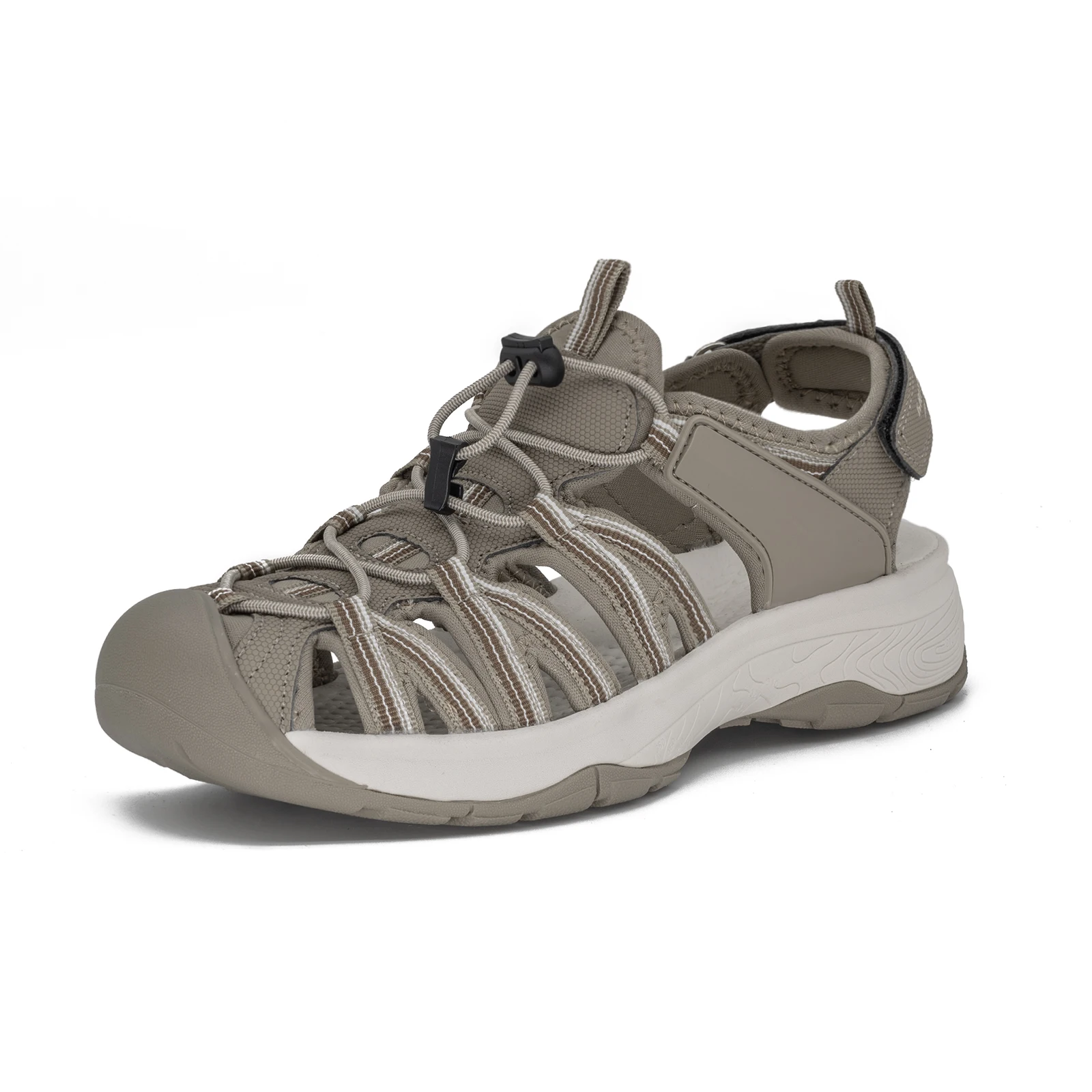GRITION Women Sandals women sandals Closed Toe Outdoor Hiking Sandals Beach Walking Non-Slip Lightweight Trekking Shoes Summer Breathable