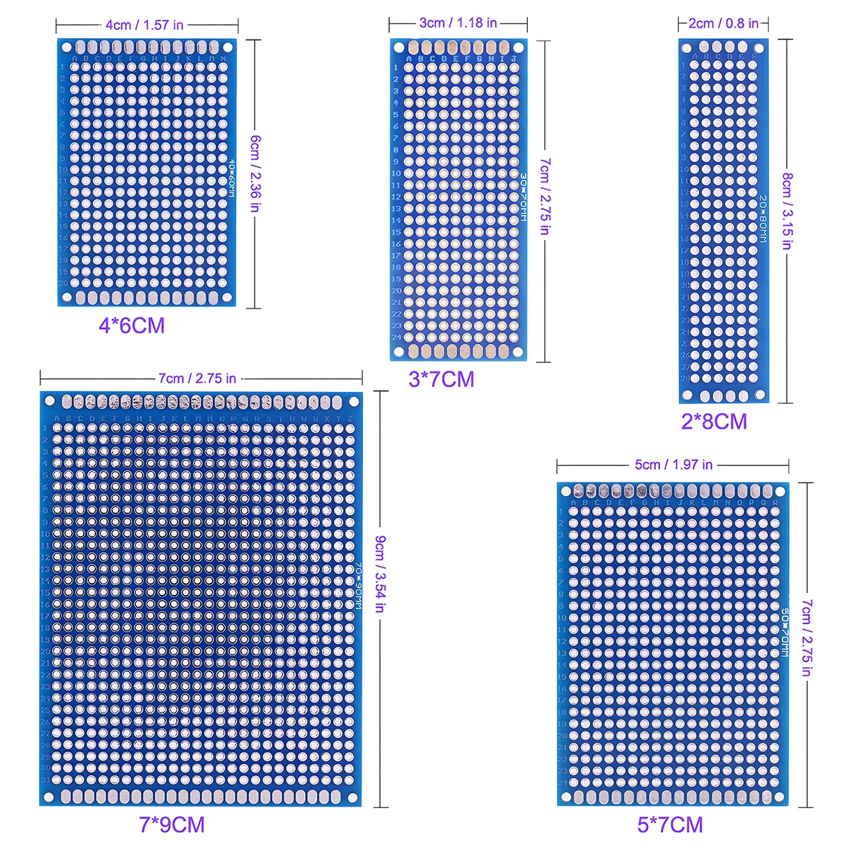 Double-Sided PCB Prototype Board 2