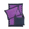 ​3pcs 1set Nature Linen Coconut palm Massage Yoga mat sport pillow mat with bag Lotus Spike Acupressure Mat Cushion 2