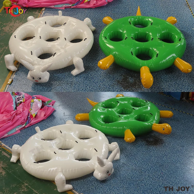 

Бесплатная доставка воздушным транспортом надувная Черепаха и кролик гоночная игра уличная командная сборка карнавальные спортивные игры