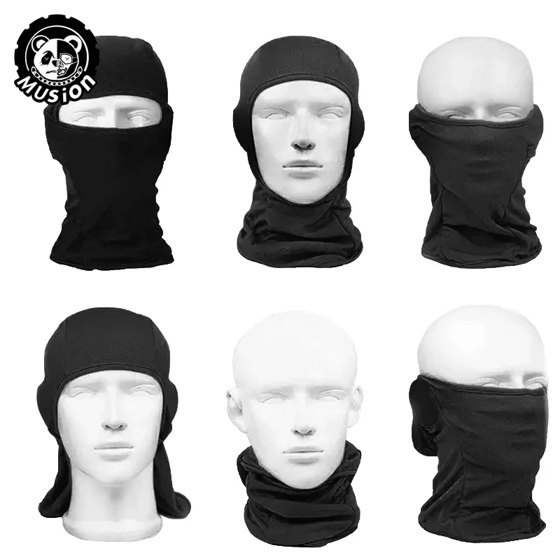 Musion Camo Passamontagna Maschera Bandana Cappuccio Copricapo per Ciclismo Sci Caccia - immagine 4