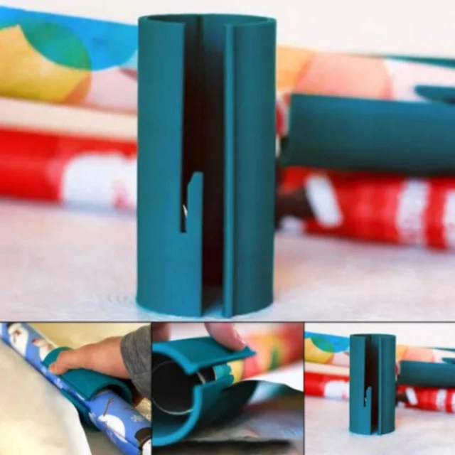 Sliding Wrapping Paper Cutter Christmas Gift Wrapping Cutting Tools Gift  Wrapping Paper Cutting Tool Cuts The Perfect Line - Die-cut Machines -  AliExpress