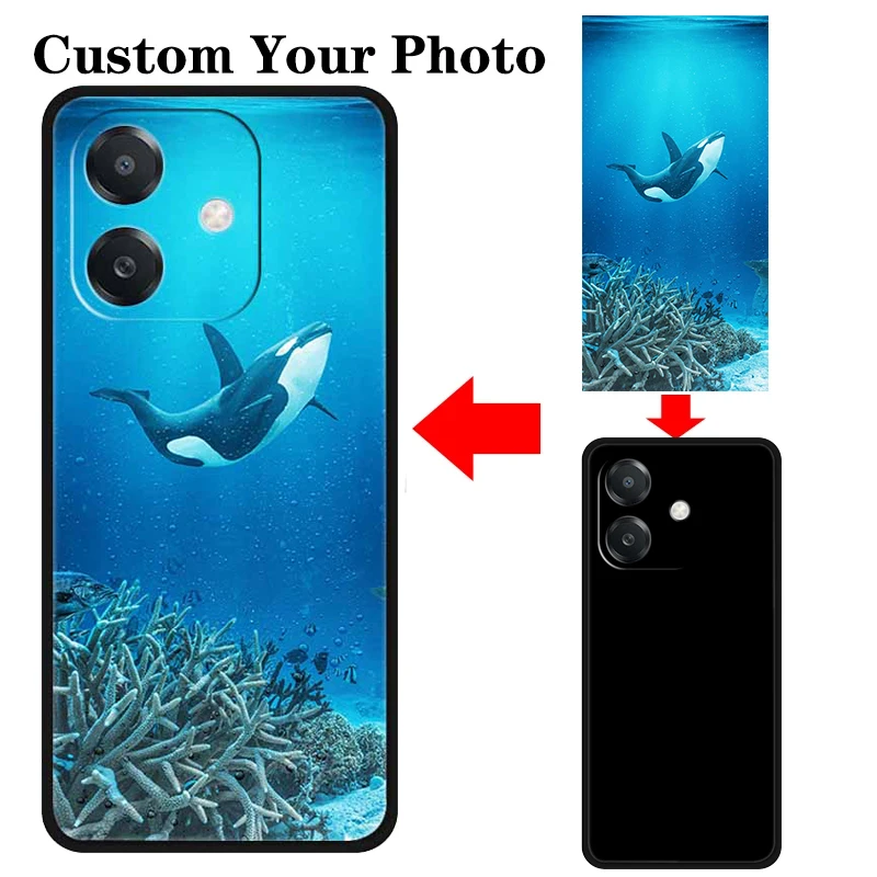 Customized DIY Soft Silicone TPU Phone Bumper Cover