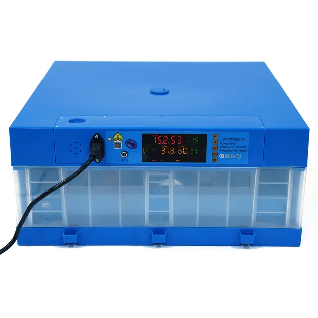 Egg Hatching Incubator, 64 Eggs Automatic Egg Hatching Incubator with Temperature Humidity Control & Automatic Egg Turner, Digit