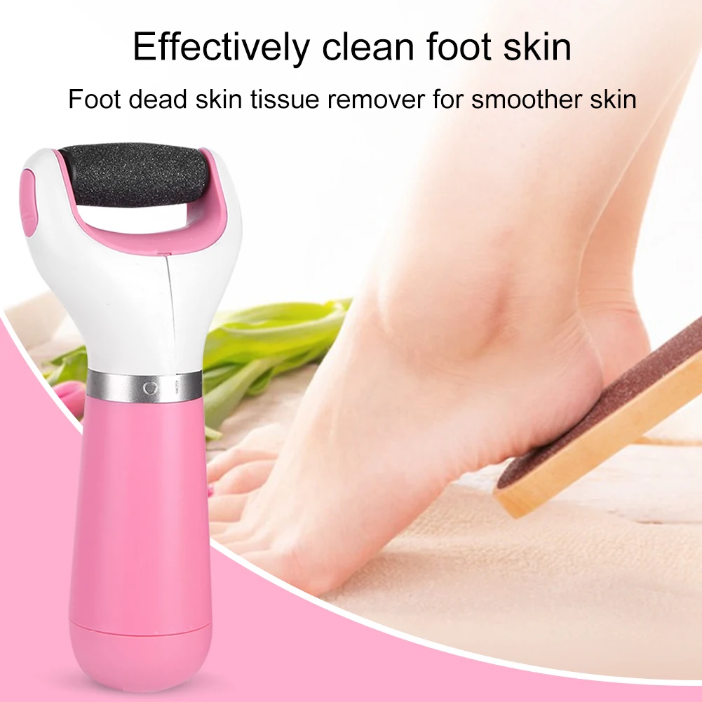 Electric Foot Grinder with Replacement Roller Calluses Foot Trimmer Portable Wireless Grinder for Dead Cracked Hard Skin