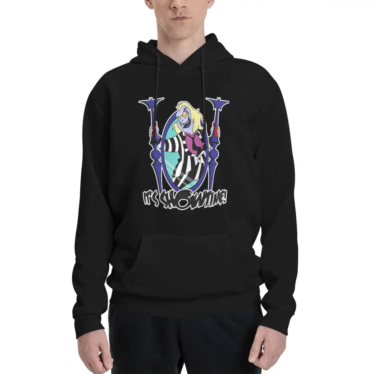 thumbnail image 1 of Popular Hoodies Couple Fleece Sweatshirt Man Employee Of The Month Bob Pure Cotton B-Beetlejuices Hooded Sweatshirt Hoodie Shirt, 1 of 5