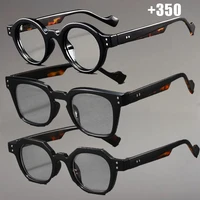 Paquet de 3 lunettes de lecture en écaille de tortue noire, disponibles en différentes formes, adaptées aux personnes d'âge moyen et âgées à porter 6