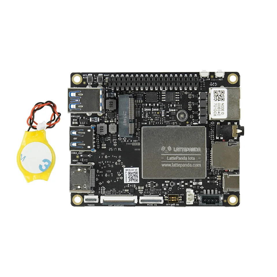 その他 LattePanda IOTA 16GB RAM 128GB eMMC LattePanda IOTA パームサイズ x86 シングルボードコンピュータ Intel
