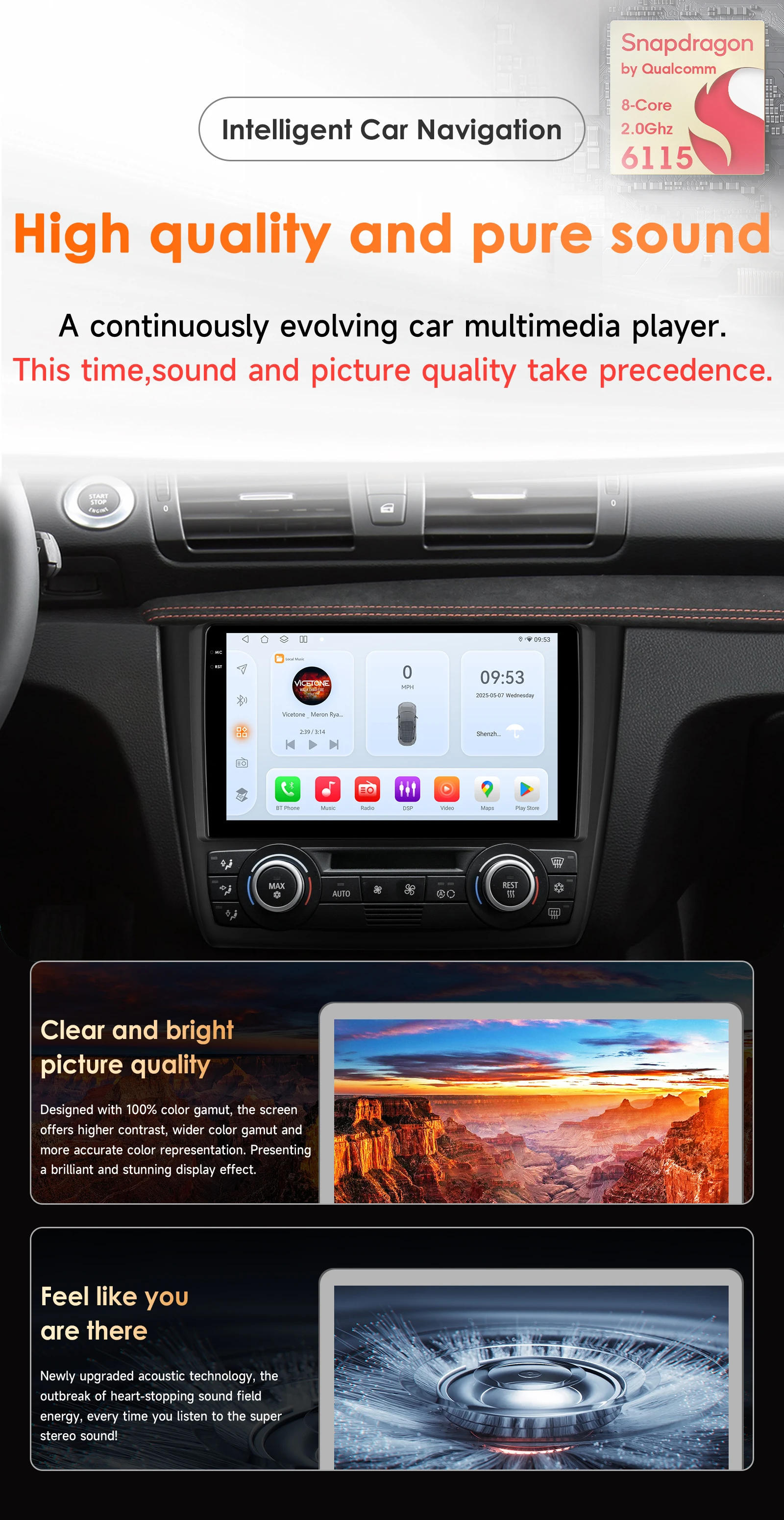 Hizpo Auto Zentrale Multimedia Radio Für BMW 1-Serie 1 Serie E87 E81 E82 E88 2004-2011 GPS Navigation 2 din Systeme CarPlay DSP – Detail 3