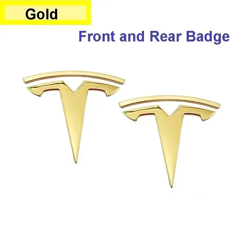For Tesla Model 3 Mode Y Zinc Alloy Car Front Hood Logo Sticker Styling Auto Body Rear Trunk Emblem with Radian Accessories - Image 24