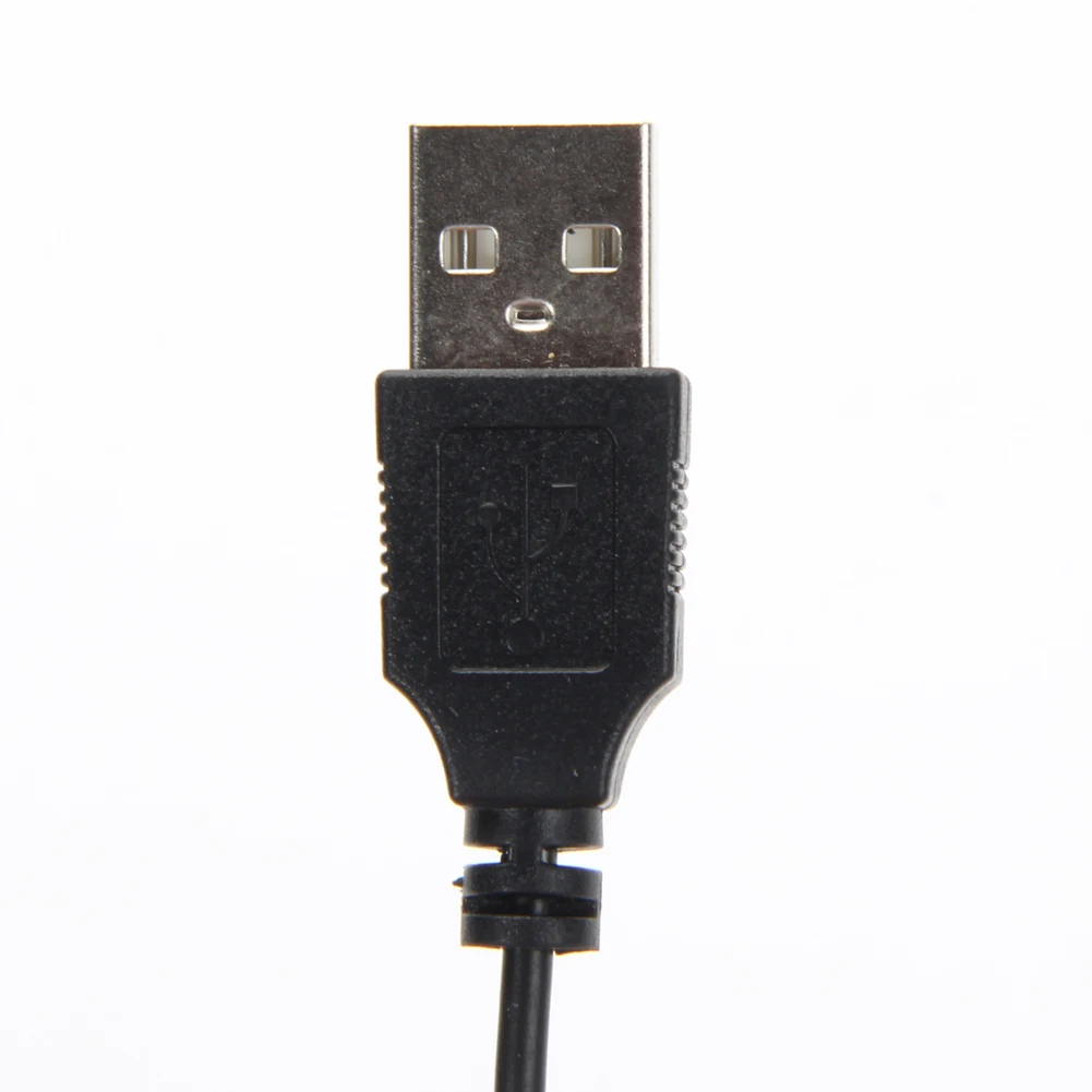 100cm 유선 마우스 USB 3D 유선 광학 미니 마우스 PC 노트북 컴퓨터용 마우스 Windows 98 / XP / Vista /7/8 호환 블랙