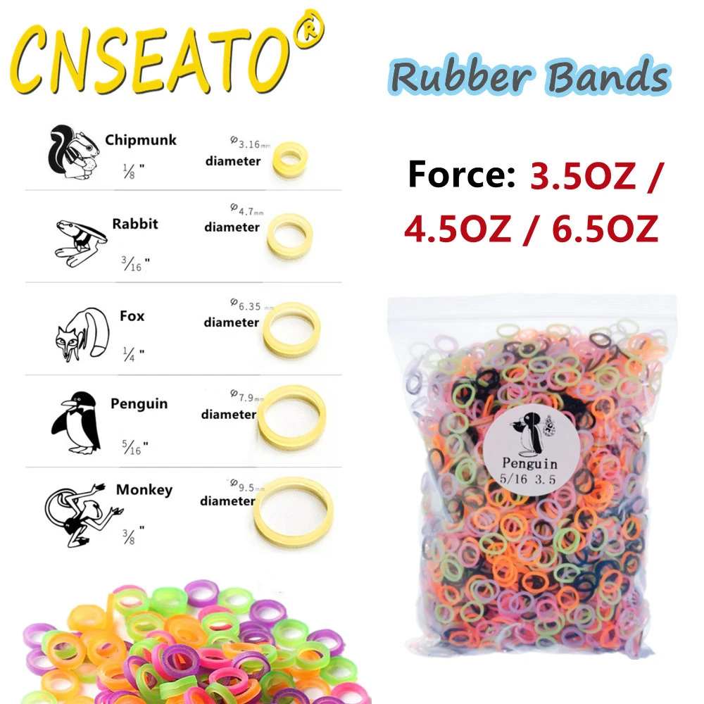 5000pcs Colorful Dental Rubber Bands For Braces Orthodontic Elastics