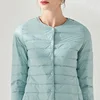 2024 New Spring Winter Women Liner Warm Down Jackets Ultralight Collarless Portable Female Padded Parkas O-Neck Puffer Overcoat 5