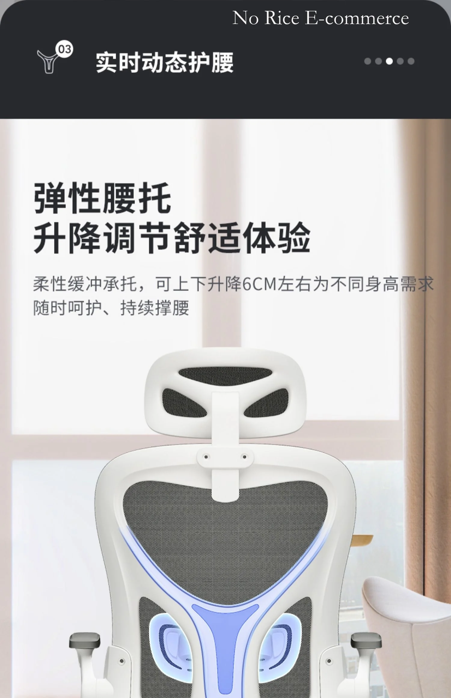 Description Picture 6 of itemErgonomic Pc Computer Fabric Game Wheel Comfortable Folding Massage Chair Table Travel Silla Gamer Home Furniture