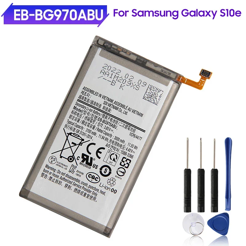 

New Phone Battery EB-BG970ABU For Samsung Galaxy S10E S10 E SM-G9700 G9700 3100mAh Replacement Battery