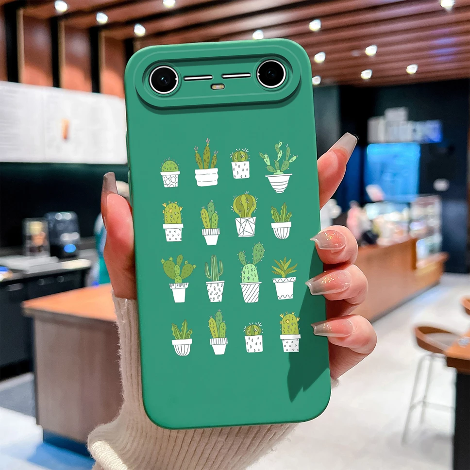 Lovely Astronaut Cartoon Soft Silicone Shockproof Phone Case with Full Protection