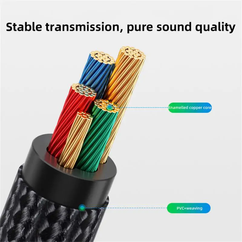 Vention USB 오디오 인터페이스 외부 사운드 카드, 노트북 스피커 이어폰용 USB 어댑터, USB 마이크 사운드카드, 3.5mm