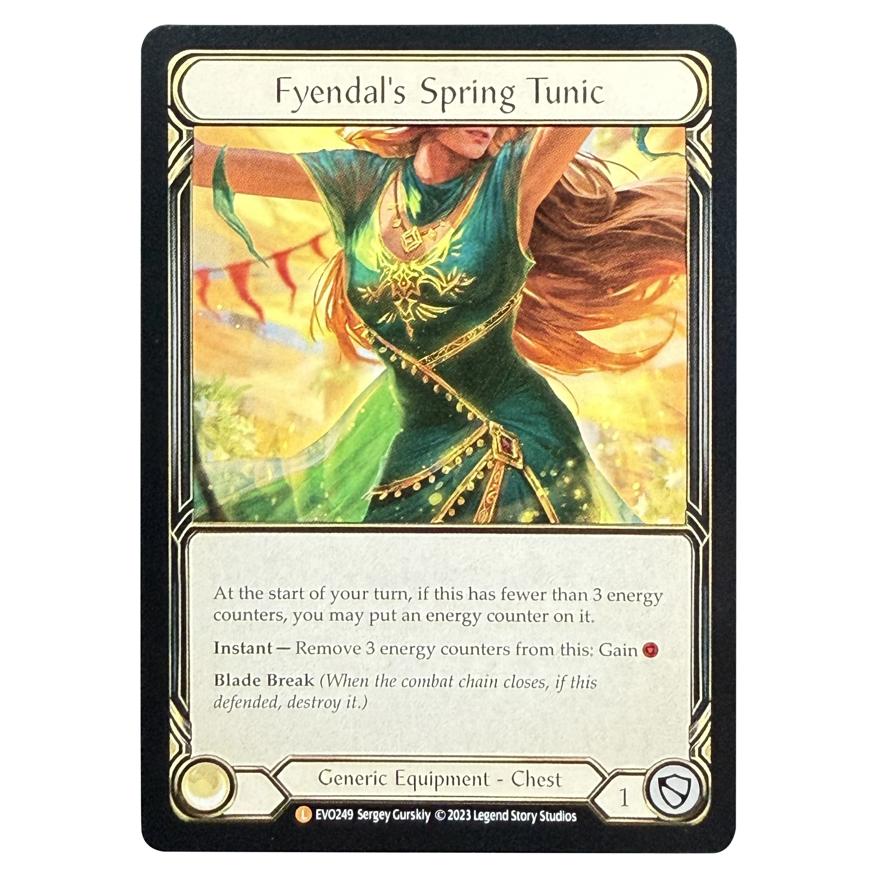 【FaB】Fyendal's Spring Tunic Fyendal's Spring Tunic - Crucible of War - Flesh and Blood