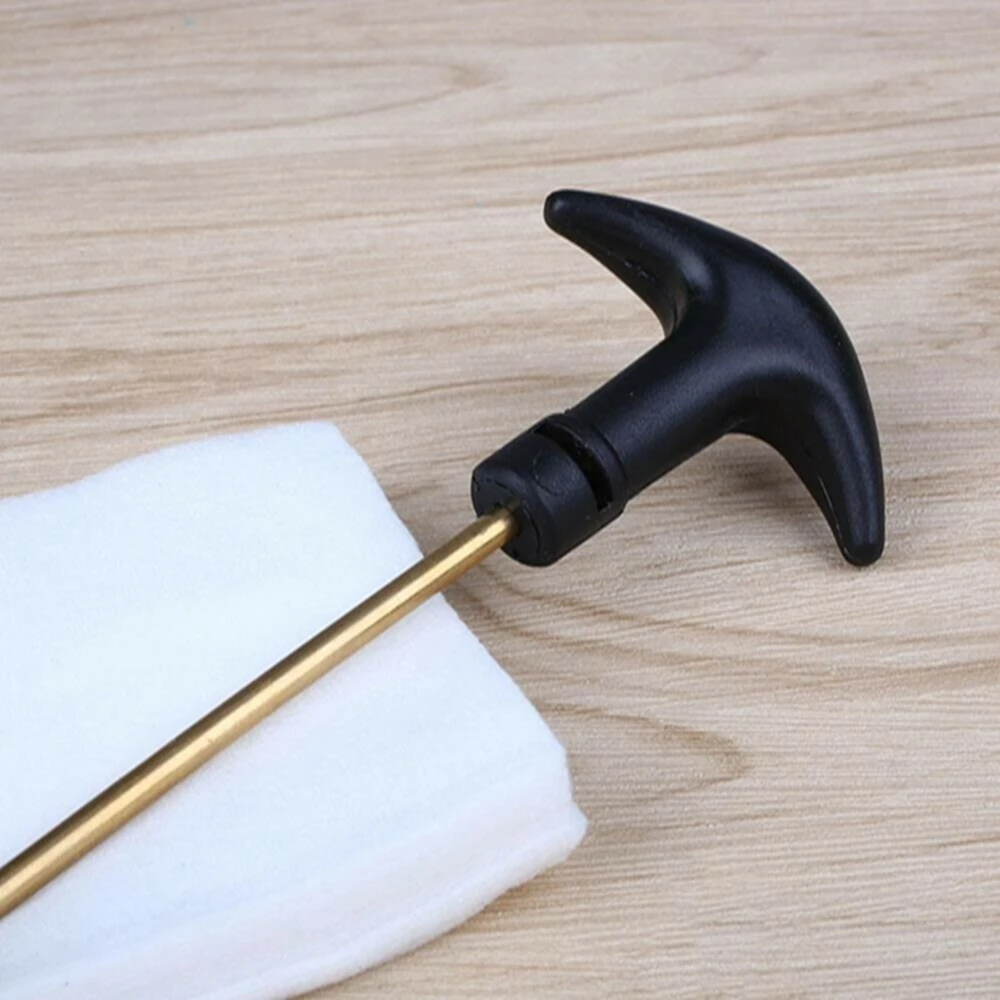Rifle Cleaning Kit 4.5/5.5MM Gun Tube Barrel Cleaning Brush Set Suit Tactical Rifle Airsoft Gun Cleaning Tool Kits for AR15 AR10 Glock M4 M16 G17