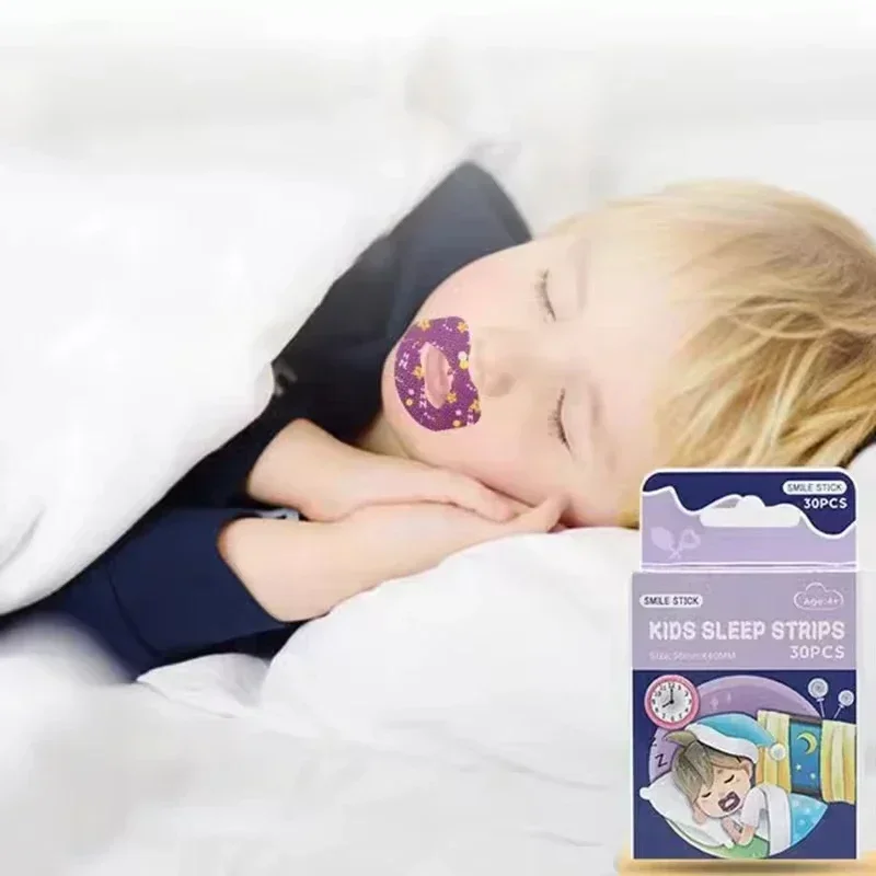 Baby Sleep Strips 30Pcs Infant Anti-open Mouth Sleeping Tape Good Slumber Patch Baby Care Tools
