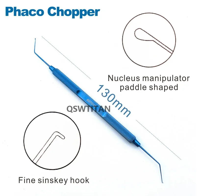Phaco Chopper Manipulator sinskey Spatula Hook ophthalmic surgical instruments