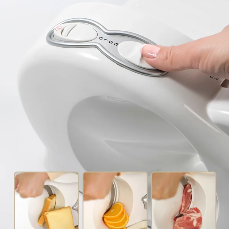 Electric Meat Slicer Cutting Beef Mutton Roll Vegetable Bread Machine Detachable Stainless Steel Knife Adjustable Thickness