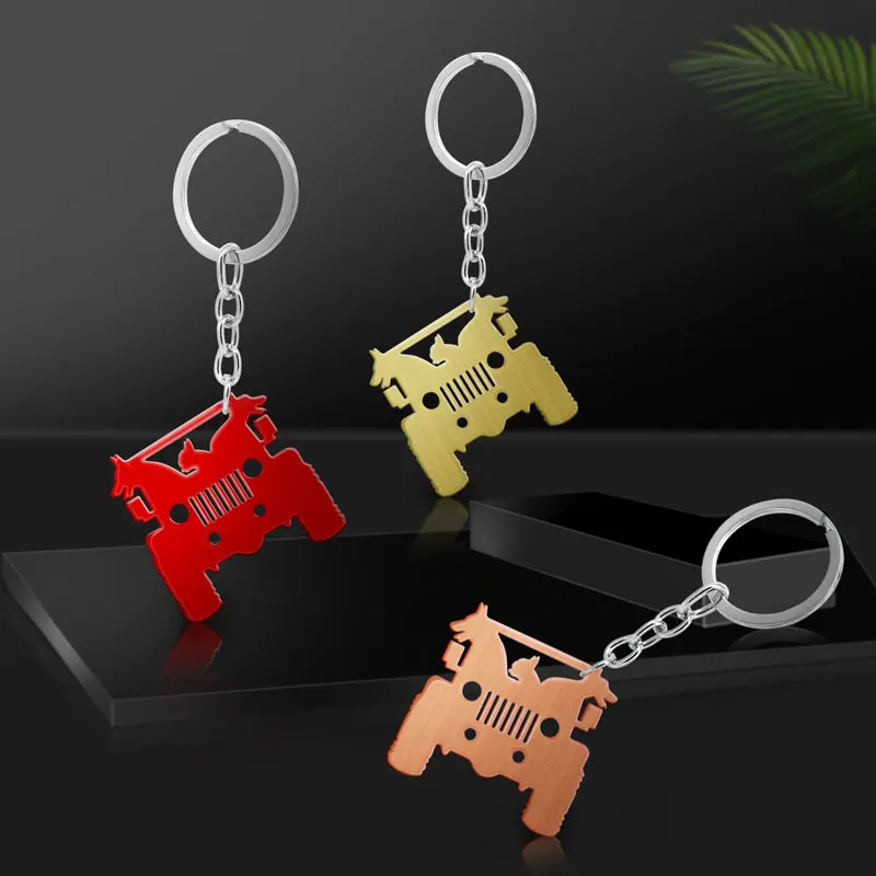 ジープ 正規品 グリル キーホルダー キーリング エンブレム マーク ロゴ 革 レザー ラングラー チェロキー コンパス レネゲード 等 JEEPロゴ グリル メタルキーチェーン ジープ グッズ