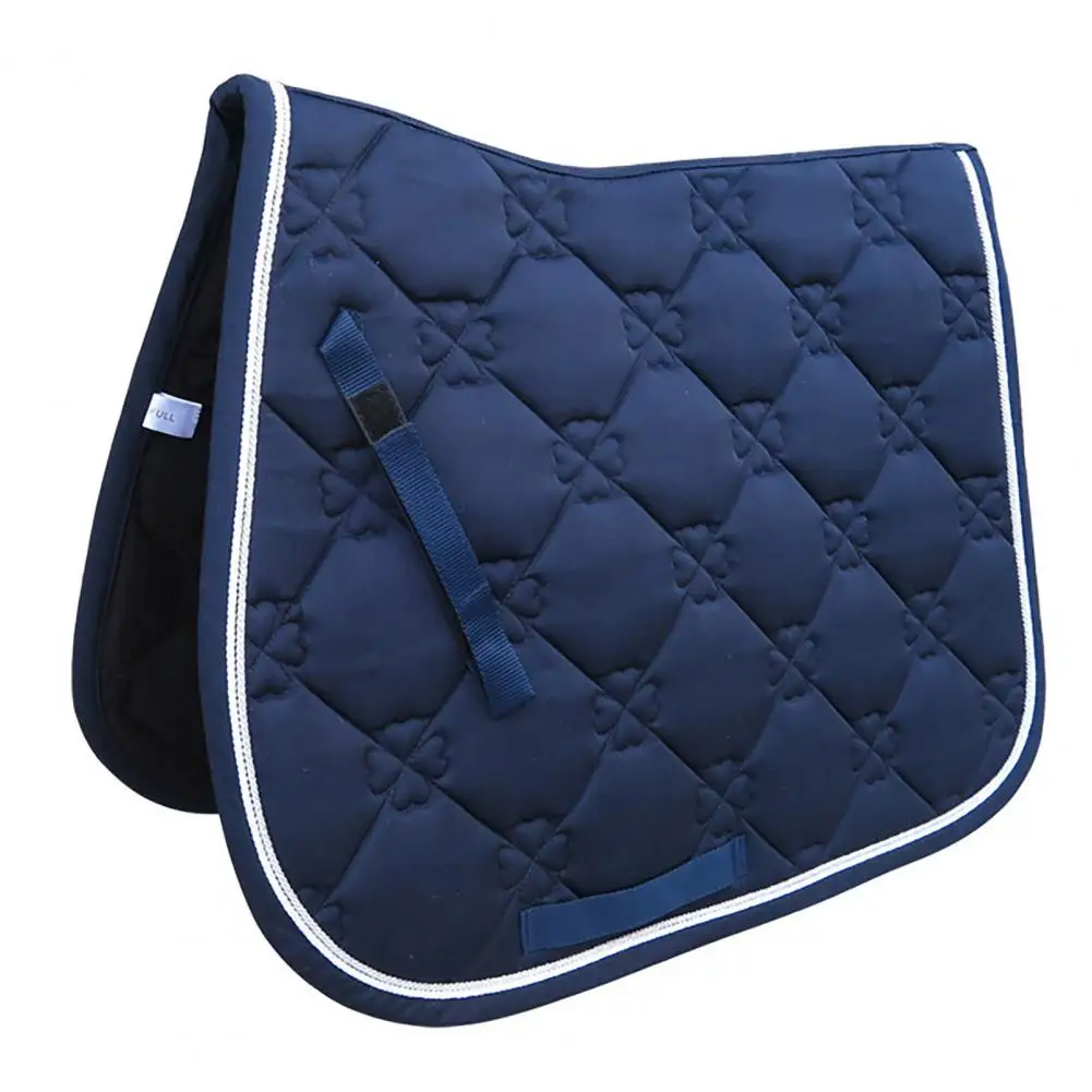Breathable Saddle Pad Soft Wear Resistant Contoured Saddle Pad for Correction Support Classic Contour Replacement for Enhanced