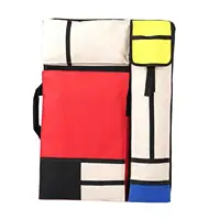 4K Canvas Portfolio Bag Waterproof Art Case Painting Paper Holder Art Portfolio Case Carrying Bag Waterproof 1