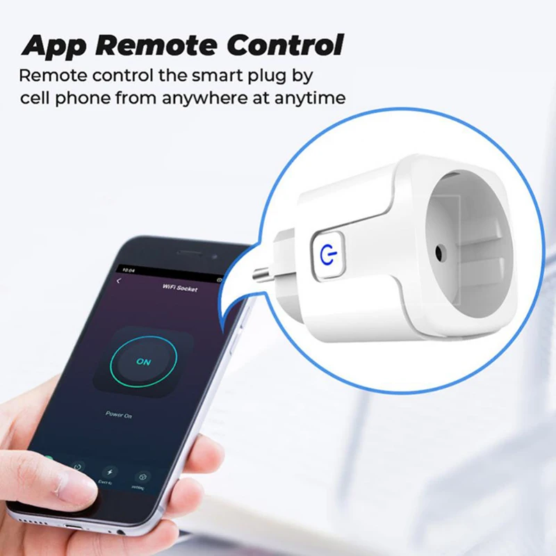 ZigBee Tuya Ʈ ÷ 20A EU ÷    Ʈ  Ʈ Ÿ̸ ÷   Alexa Google Ȩ ۵