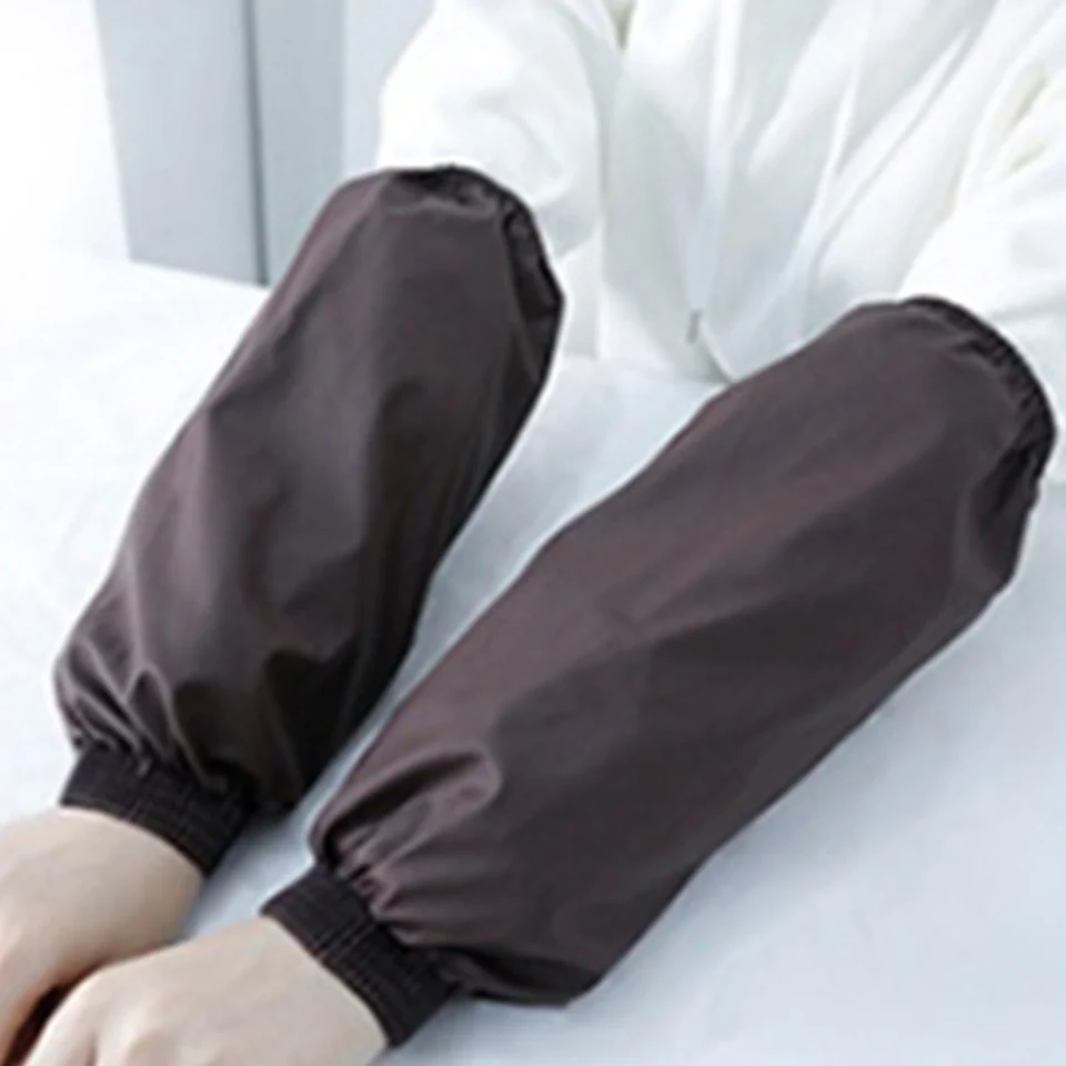 EXCEART Oversleeves Waterproof Kitchen Arm Cover Sleeves Oilproof PVC